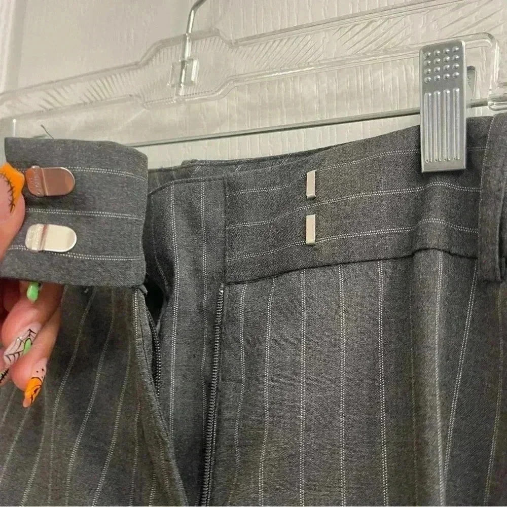 Worthington Gray Pin Stripe Dress Pants - Picture 7 of 12